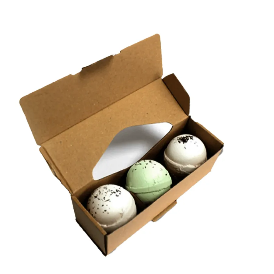 Custom printed bath bomb boxes