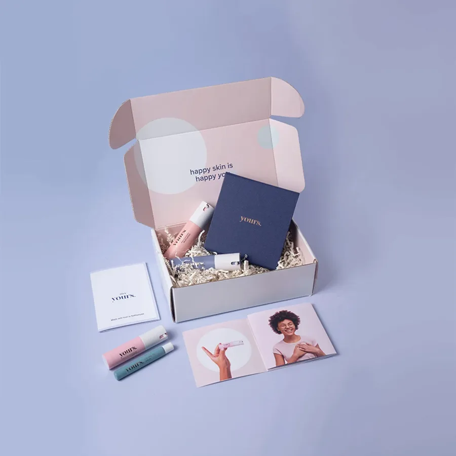 Custom printed beauty subscription boxes