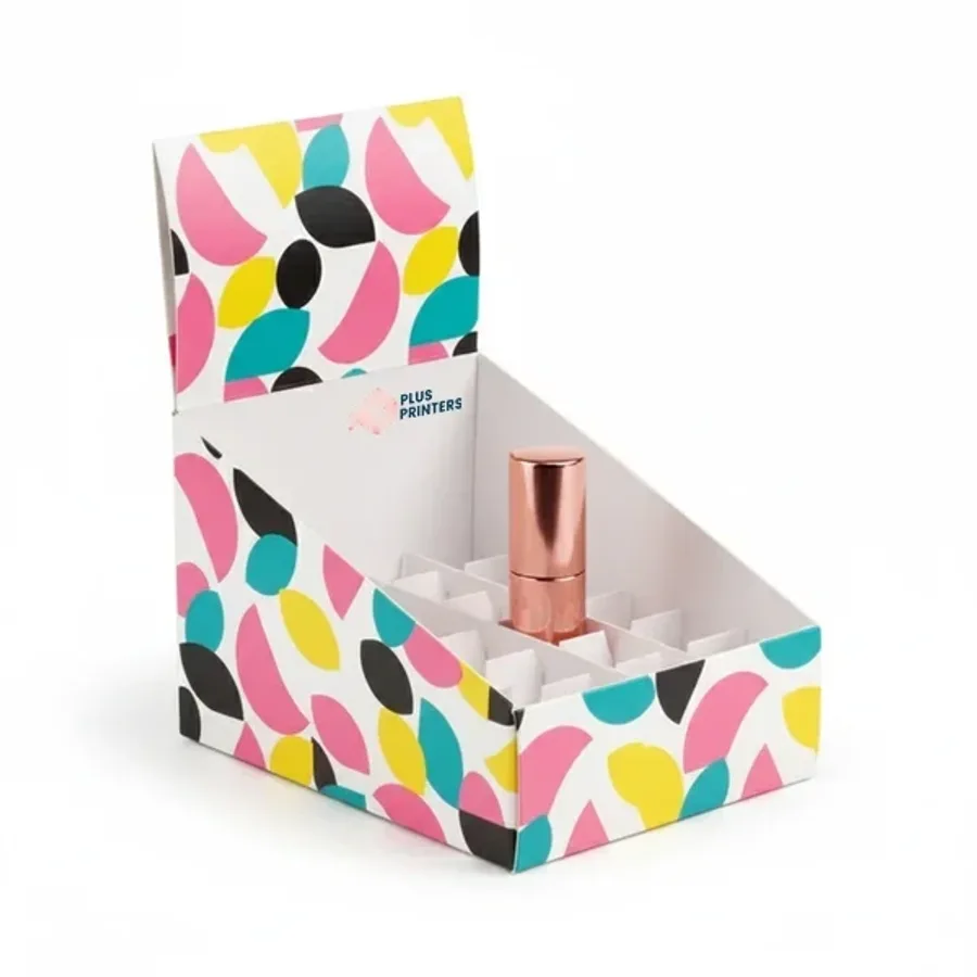 Custom printed cosmetic display boxes