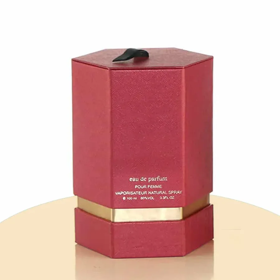 Hexagonal and Shaped Perfume Boxes, example 2