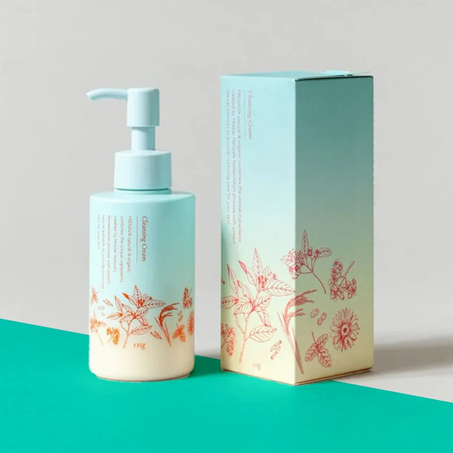 Custom printed lotion boxes
