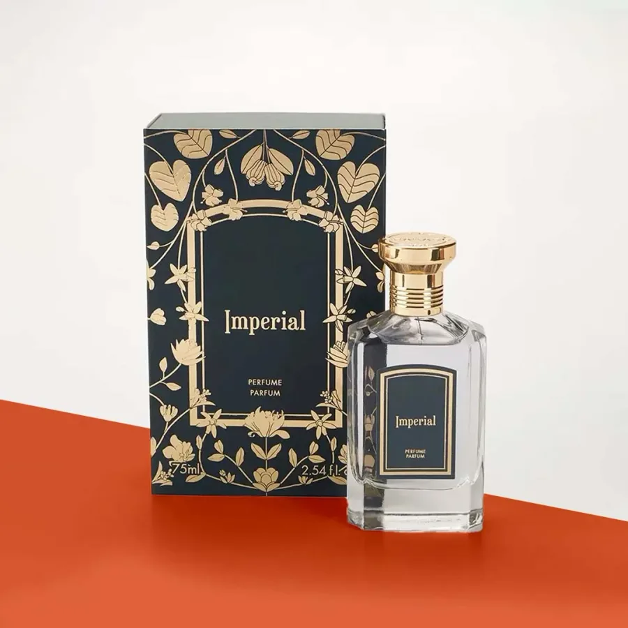 Custom printed luxury rigid perfume boxes