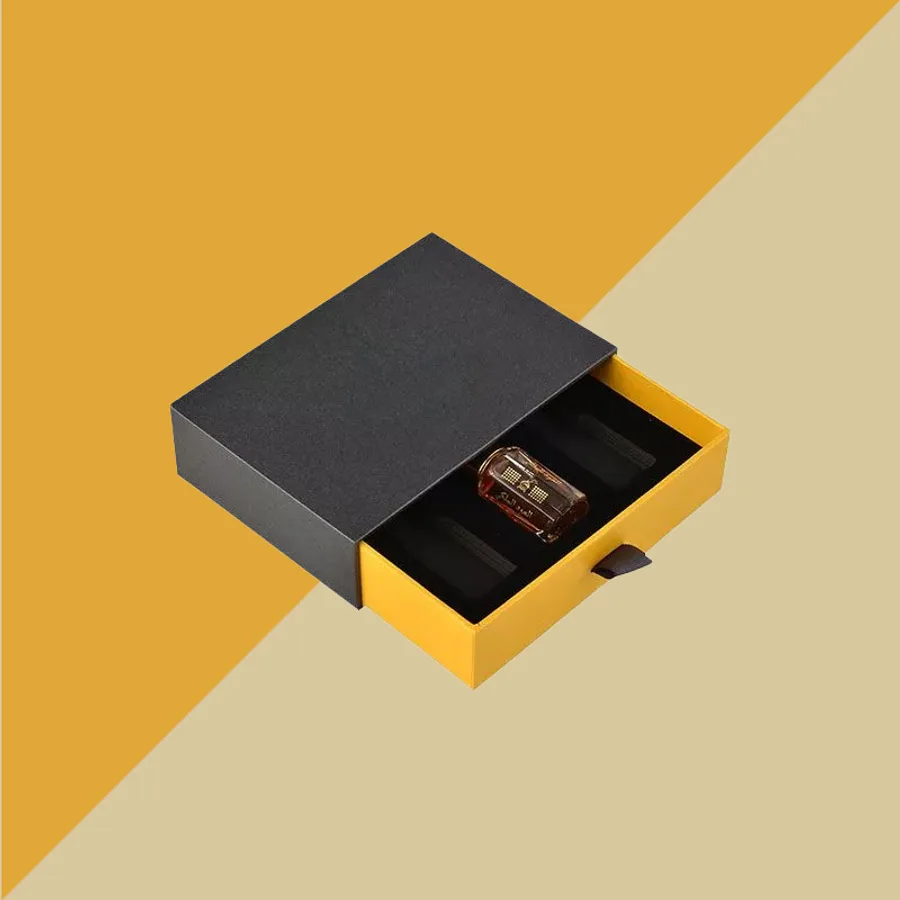 Custom printed perfume drawer boxes
