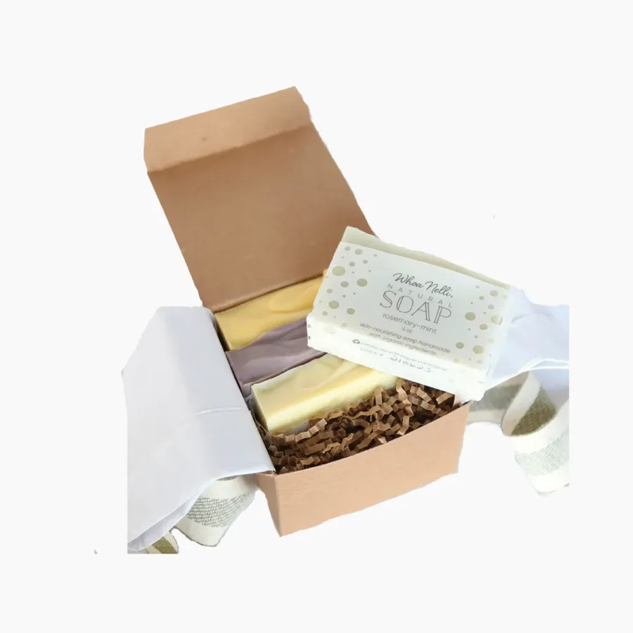 Custom printed soap gift boxes