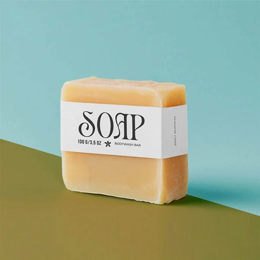 Custom printed soap sleeves